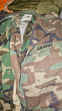 VTG U.S. Army Woodland Camouflage BDU Uniform Jacket/Shirt w/