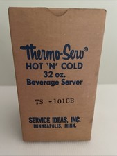 Vintage West Bend Thermo Serv 32oz Beverage Server Hot ‘n Cold NEW in Box picture
