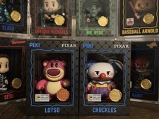 Thrilljoy PIX Toy Story CHUCKLES CHASE + Lotso | SDCC 26 Exclusive Con Sticker picture
