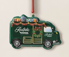 Polo RALPH LAUREN Christmas Ornament Polo Bear Ralph’s Coffee Truck picture