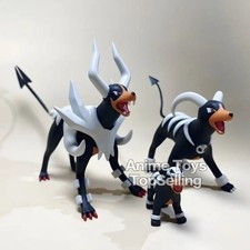 Pokémon Houndoom Evolution Figure Set PVC Anime Model Toys 2–8cm Gift picture