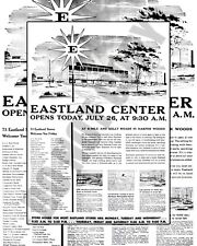 July 1957 Eastland Shopping Center In Harper Woods Newspaper Ad 8x10 Photo picture