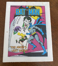 Vintage 1980 Post Cereal Premium/DC Comics - Batman picture