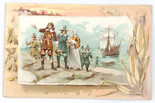 Antique 1910s Raphael Tuck & Sons Thanksgiving Postcard Posted Tacoma Washington picture