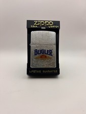 Vintage Rare NEW 1995 BUGLER Cigarette Rolling Papers Tobacco ZIPPO LIGHTER NEW picture