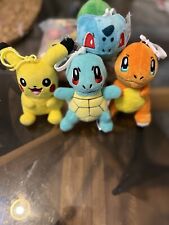 New Pokémon Plushies Featuring, Charmander, Squirtle, Bulbasaur & Pikachu picture