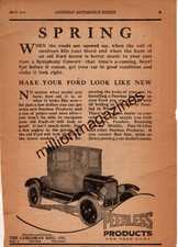 1924 Ford Model T Original ad for Peerless body parts and radiator - Cincinnati picture