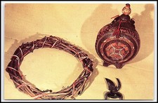 1982 Bulgaria Elhovo Ethnographic Museum Trifon Zarezan Ritual Postcard K109 picture