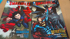 DC Comics Smallville Season Eleven Graphic Novels Vol 1 Guardian Vol 2 Detective picture