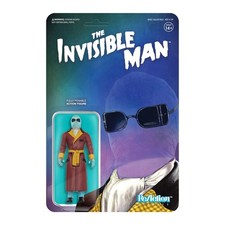 Invisible Man (clear) Super7 Reaction Action Figure picture