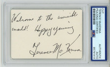 Terence McKenna ~ Signed Autographed