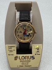 Vintage Lorus Seiko Backward Goofy Watch New Runs Backwards Time 1980s In Case picture