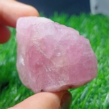 AAA Grade Morganite Raw Crystal Specimen: Rose Pink Rough Natural Stone 355 cts picture