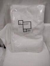New, OMC 100% Cotton Jumbo White Bath Sheet 30