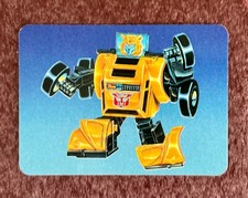 1985 MILTON BRADLEY TRANSFORMERS ACTION CARDS #28 BUMBLEBEE picture