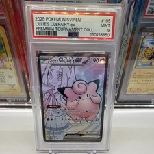 Pokémon TCG Lillie's Clefairy EX Sir PSA 9 picture