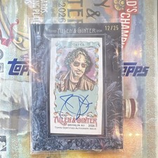 Topps 2026 Allen & Ginter John Oates Star Auto MA-OA Hard Signed 12/25 picture