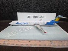 1/200 ALLEGIANT AIRLINES MD-83 MD-80 SERIES 2000'S COLORS N869GA GEMINI JETS picture