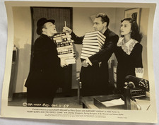Vtg 1941 Ellery Queen And The Perfect Crime Ralph Bellamy Press Photo 8x10 picture