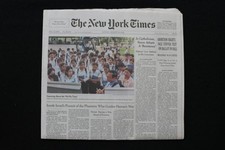 2024 AUGUST 25 NEW YORK TIMES - ABORTION RIGHTS FACE STIFFER TEST ON FALL BALLOT picture