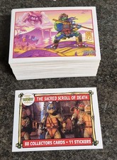 1992 Topps Teenage Mutant Ninja Turtles TMNT 3 Complete Set Card Set 1-88 NM MT picture