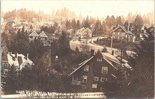 RPPC Portland Oregon Residences at Portland Heights early 1900s picture