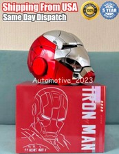 Iron Man Helmet Autoking MK5 1:1 Voice-controlled Transform Mask Cosplay Prop picture
