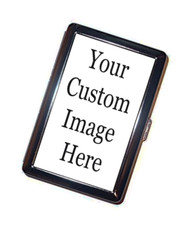 Design You Own Cigarette Case Handmade Custom Image Metal Wallet picture