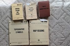 Lot of 5 Vintage US Army Field Manuals + IPB Printout 1960s-70s FM 5-31 others picture