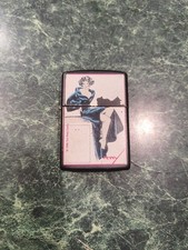 Rare Vintage Perry Family Collection 1996 Pin-up Zippo Lighter picture