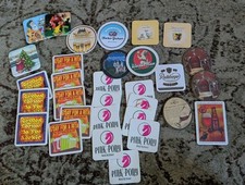 Pink Pony Coaster Amber Rock Mackinac Island Outback Vintage Set picture