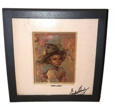 Neat Endre Szabo POOR LOSER Terra-Cotta Tile Framed authentic 1987 vintage picture
