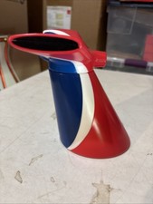 Vtg Carnival Cruise Plastic Coin Bank Progressive Specialty Glass Tail picture