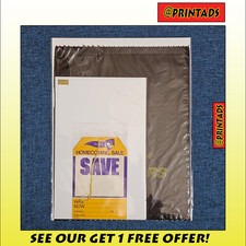 1960's Sears Unused Store Sign + 1980's Bag - Supplies Are Limited Ultra Rare picture
