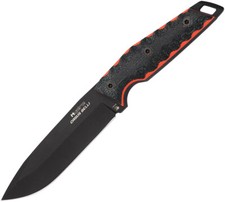 Hydra Knives Casus Belli Black & Red Micarta Sleipner Fixed Blade Knife S10 picture