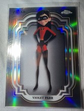Violet Parr 2024 Topps Chrome Disney Pixar Silver Holo Refractor #98 picture