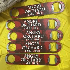 (5) Angry Orchard Tree Hard Cider 7 Inch Bottle Opener NEW Made in USA picture