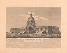United States Capitol 8x10 Print HT51341470 picture