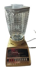 Vintage Osterizer Galaxie Blender Cycle Blend TESTED/WORKS With Glass Pitcher picture