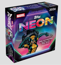 2026 Topps Neon Marvel Mega Box Sealed Numbered Parallel Trading Cards IN HAND picture