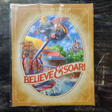 Scentsy Believe & Soar Dumbo Walt Disney World Limited Edition Print picture