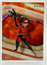 2025 Topps Chrome Disney Sapphire Orange /25 Elastigirl #149 The Incredibles picture