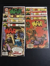 WAR Lot of 7- Charlton Comics See Description for Issue Numbers.  picture