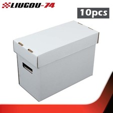 3/5/10x Comic Books Storage Boxes Short Holds 150-175 Stackable Durable Archive picture