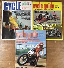 Vintage 1967 Cycle Guide For Rider & Buyer Magazine Lot 3 May October December picture