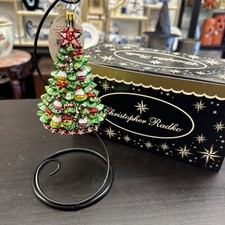 CHRISTOPHER RADKO Christmas Ornament SWEET TREE candy cane NWT picture