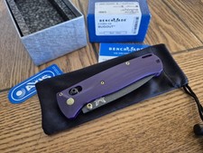 Custom Benchmade Bugout 535 Purple G10 Handle picture