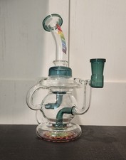 8.5 Inch Heady Orbit Recycler Glass 14mm Hookah picture
