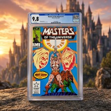 Masters of the Universe #1 CGC 9.8 He-Man Marvel Star Comics 1986 1st Issue picture
