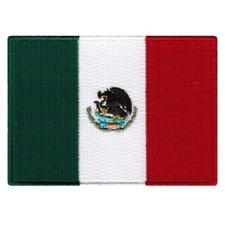 MEXICO FLAG PATCH MEXICAN EMBLEM PARCHE SNAKE EAGLE LOGO embroidered iron-on picture